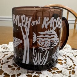 Vintage Ralph And Kacoo’s Restaurant Glass Mug Baton Rouge 