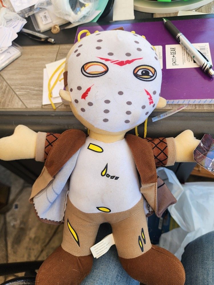 Halloween Friday y the 13th jason voorhees plush doll toy factory