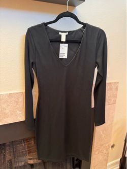 H&M black dress