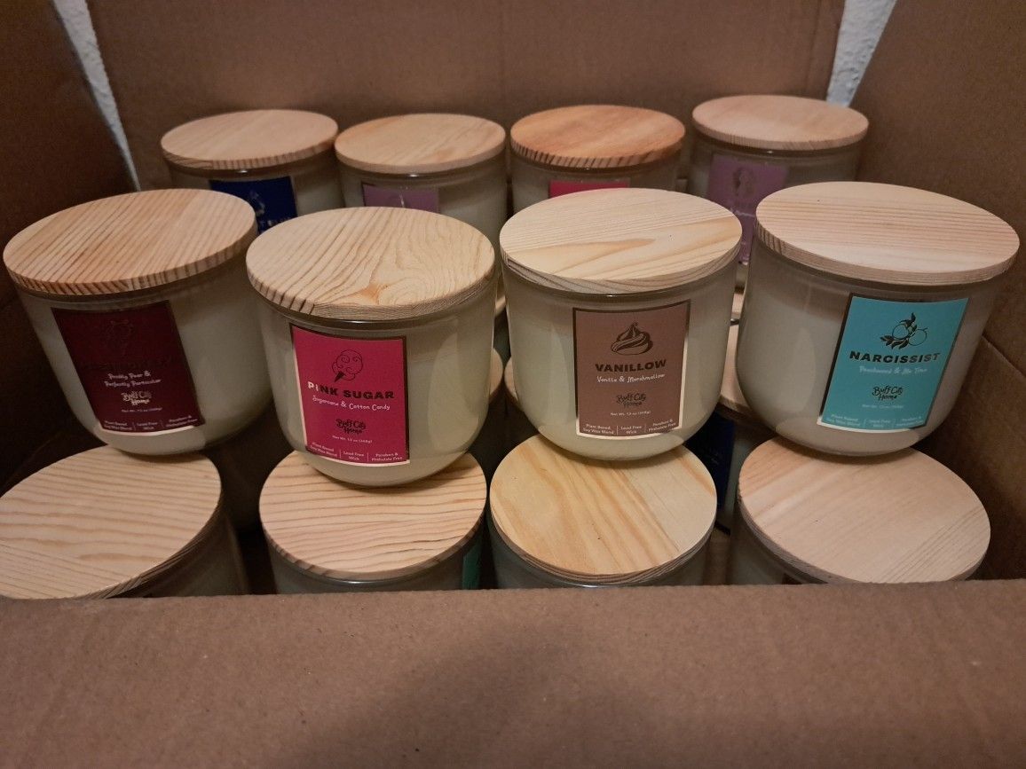 High-end Buff City Home Large Candles