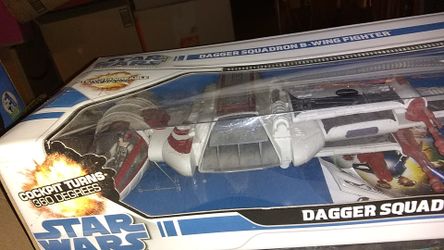 B-wing fighter in original box