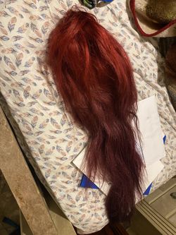 Burgundy Wig