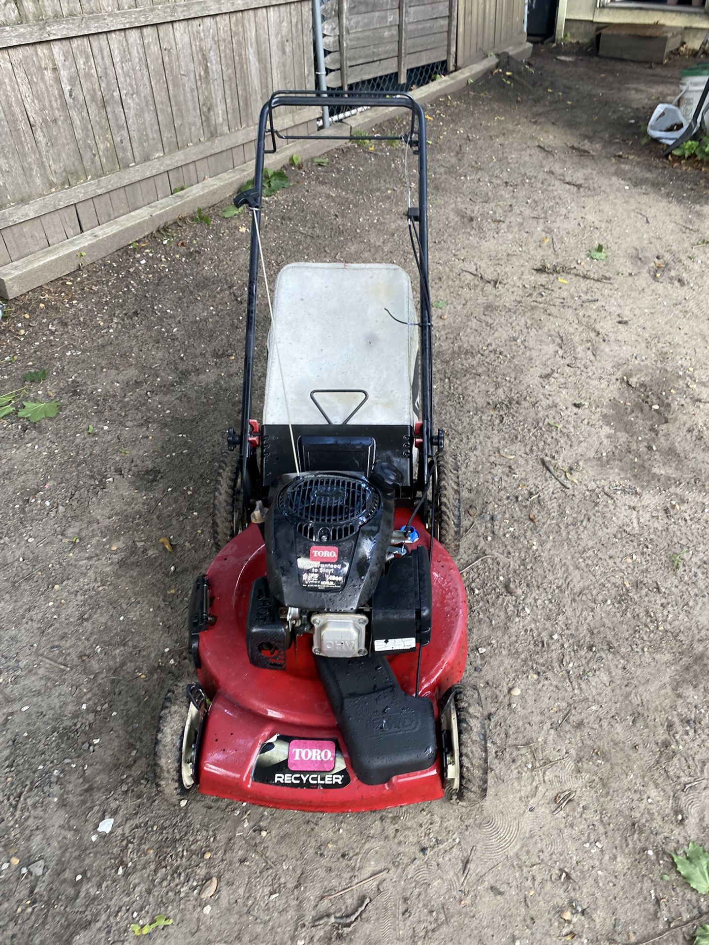 Toro 6.75 149CC Self Propelled Rear Bagger