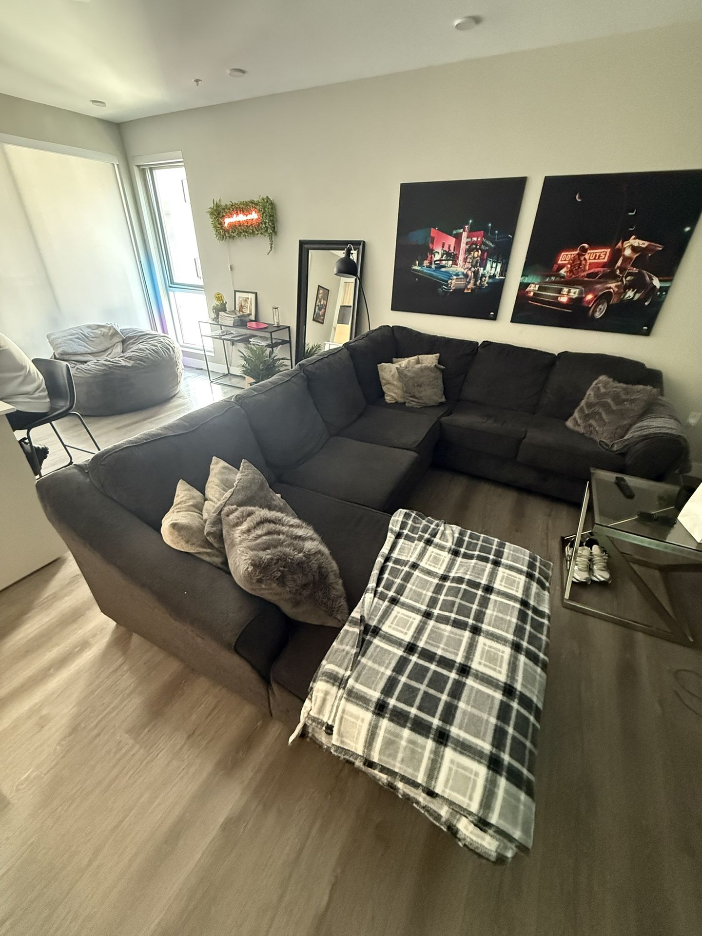 Large U Shape Couch
