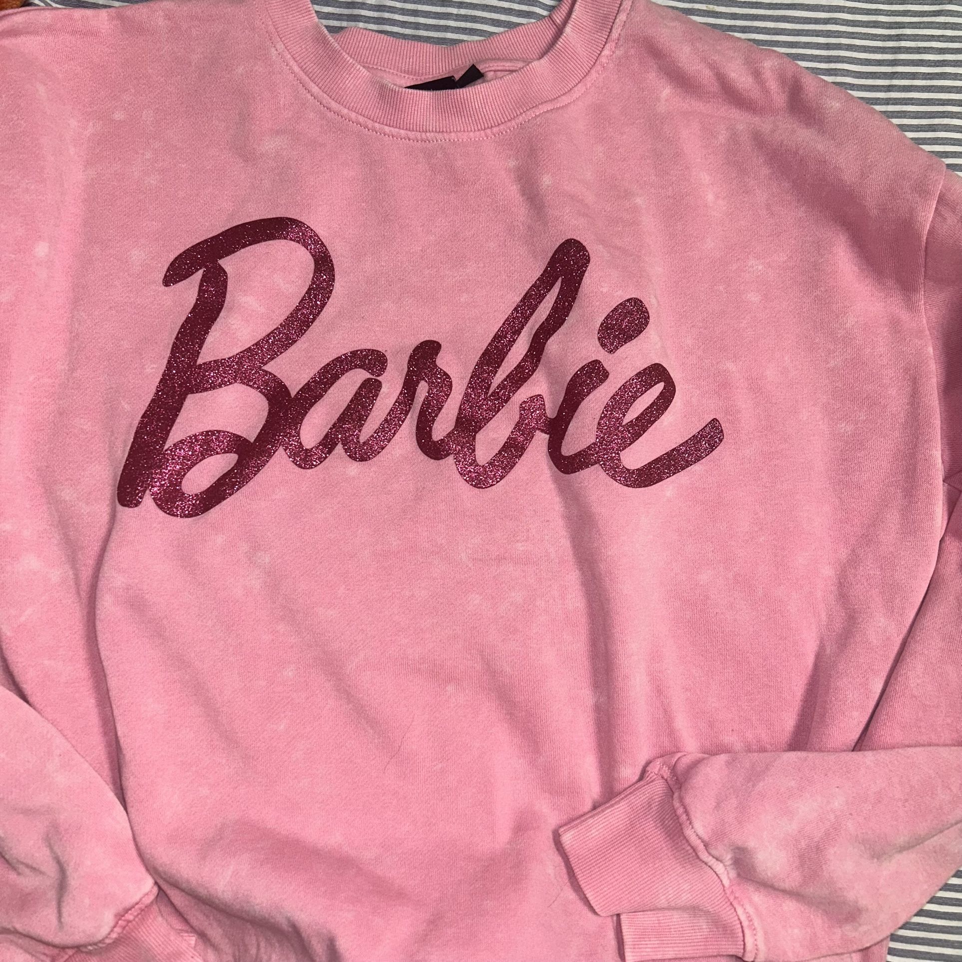 Barbie Crew Neck Sweatshirt Pick Up Only