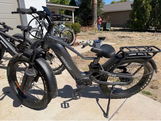 Full suspension, fat tire E-bike