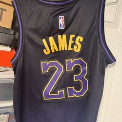LeBron James Lakeshow Jersey Size Medium