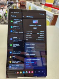 Galaxy tablet a7 lite 32 gb