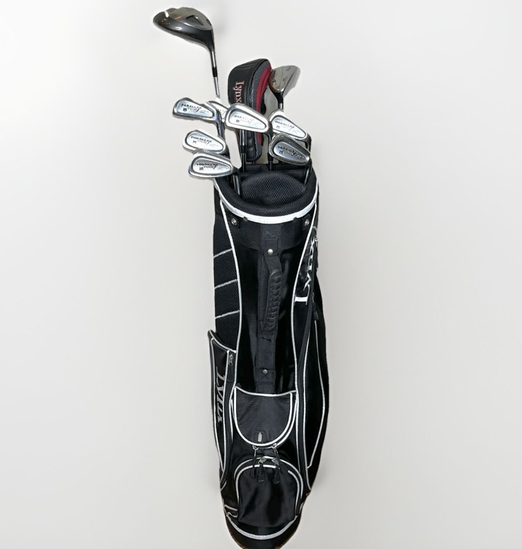 ⛳ Lynx Parallax Tour Golf Club Set + Lynx Stand Bag – Right-Handed