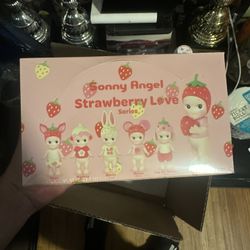 Sonny Angel Strawberry Love Series Case Sealed 