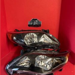 Toyota Corolla 2009. 2010  headlights.