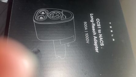 Tesla  CCS1 to NACS Long-Reach Adapter