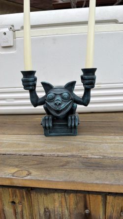 Disney Haunted Mansion Gargoyle candle holder