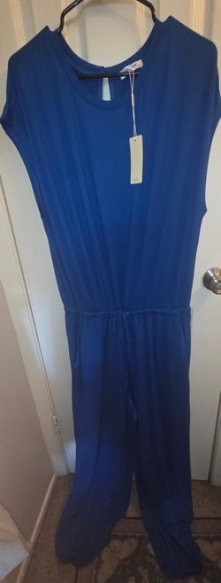 Soft & Comfortable COBALT Blue Jumpsuit!