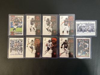 Chicago Bears Topps Trading Cards Lot of 10 / Caleb Williams, Loveland, Rome, DJ