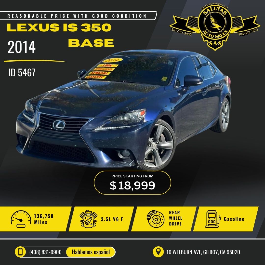 2014 Lexus IS 350