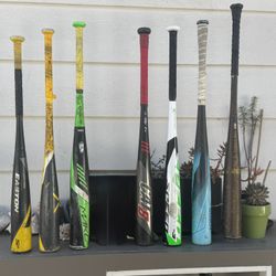 Baseball Bats For Sale.   $1.  USSSA And BBCOR