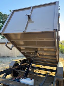Brand New 12ft Long Hydraulic Dump Trailer with Accessories 👍🏻