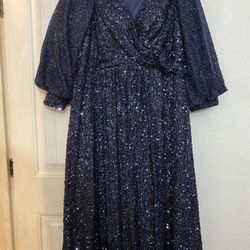New Blue Dress 