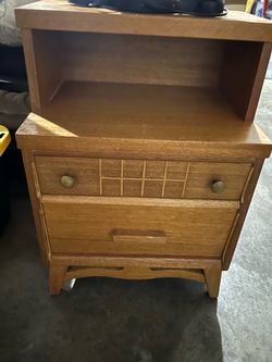 Night stand and Lamp