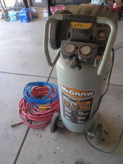 Mc Graw 21 gallon oil free compressor