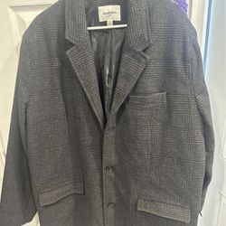 Men’s Xl Wool Trench Coat