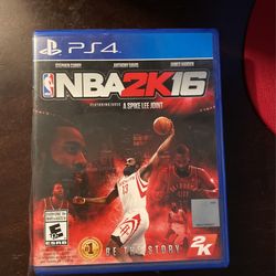 NBA 2k16 Playstation 4 Game