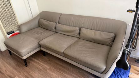 Leather Sectional Couch