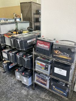 Car batteries