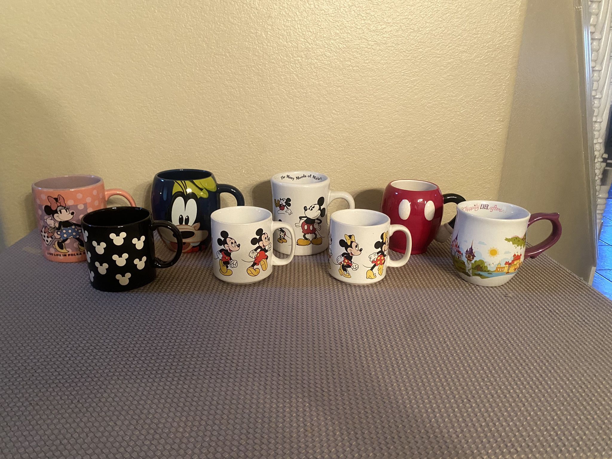 Disney Mugs $5.00 Each All For $30.00
