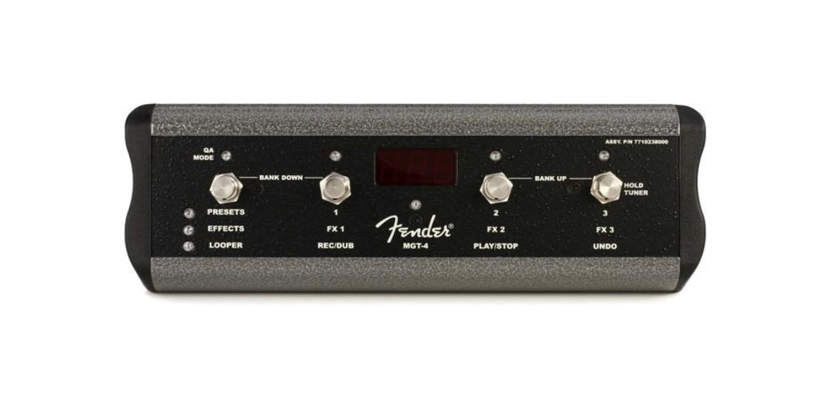 Fender MGT-4  4-Button Footswitch 