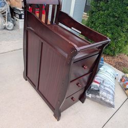 Tables And Changing Table With Shelves
