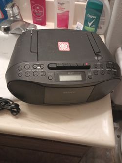 Sony Boom Box With CD Player, Cassette Player And FM/AM Radio 