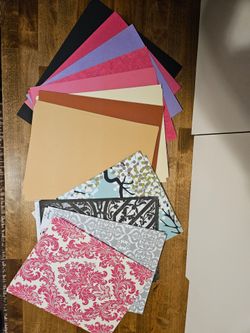 CRAFT SALE! 8x11 scrapbook paper