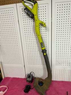 Ryobi Cordless String Trimmer with Battery and Charger