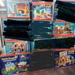 Vintage Fisher Price Little People 
**Boxes only**
$30 each
