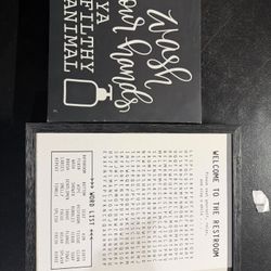 Restroom Frames 