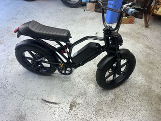 E-BIKE WITH DOUBLE PUNCTURE PROOF TIRES AND TUBES