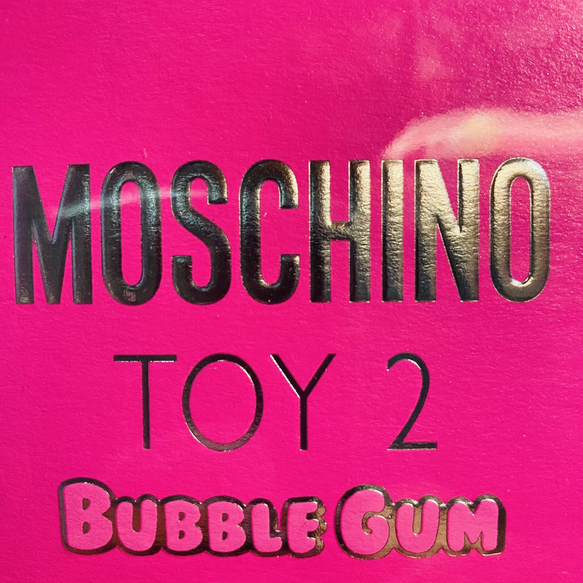 Moschino TOY2 Bubble Gum “Large BOTTLE”