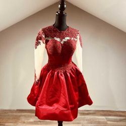 New Red Dress - Small