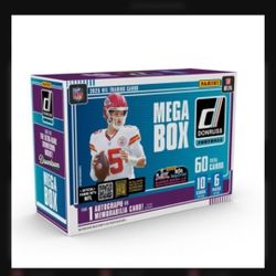 2025 Panini Donruss NFL Mega Box -3 Available
