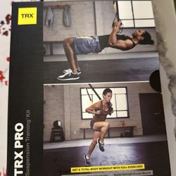 TRX PRO Suspension Training Kit 100+ Workout Total Body System SEALED BNIB