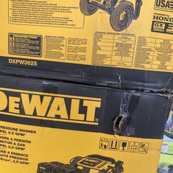 Pressure Washer Delwalt 3600 Pis Brand New In Box 2.5 Gpm