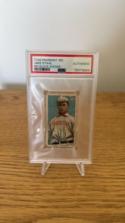 T206 Jake Stahl PSA Authentic Baseball Card