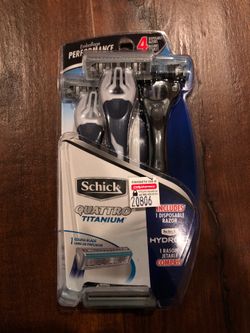 schick disposable razor 4CT $5