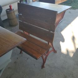 Vintage School Desk
