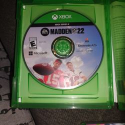 Xbox One Madden 22 