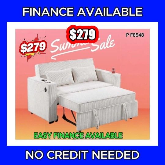 🔥SOFA SLEEPER DEAL! 🇺🇸 ✨ ¡OFERTA EN MUEBLE! 💲 Only $ 279 🪑 Includes ottoman 🚚 Delivery Available / Entrega Disponible 📦 #P F8548