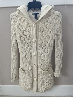 Knitted warm sweater- XS