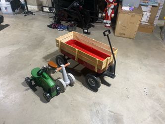 Wagon and Sit and Ride Toys